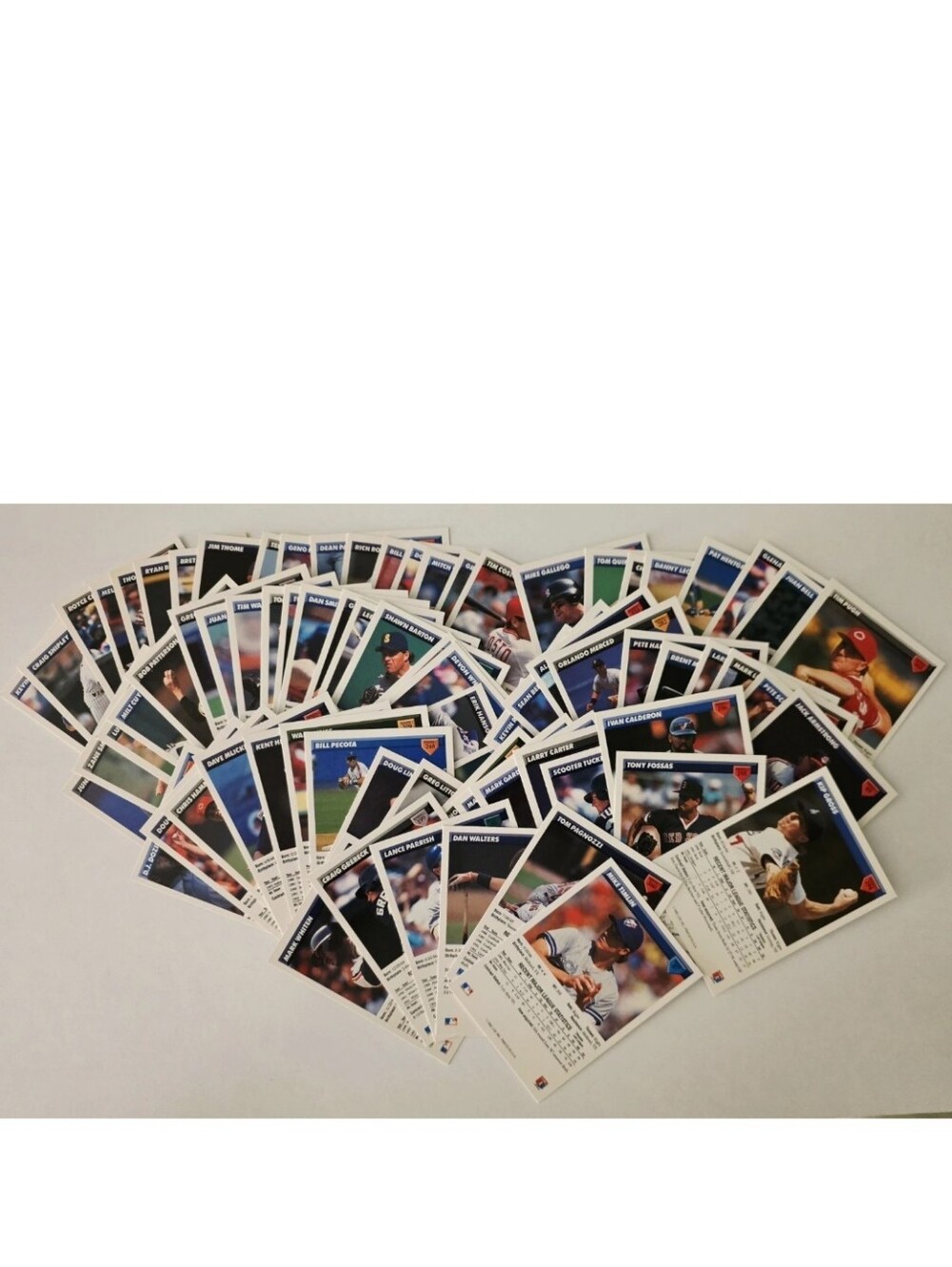 1993 Donruss Major League Baseball Series 1 - 78 Card Lot - Complete Your Set